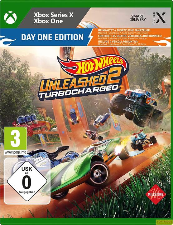 Produktbild Milestone Hot Wheels Unleashed 2 Turbocharged Day One Edition (Xbox Series X, Xbox One S, DE, IT, FR)
