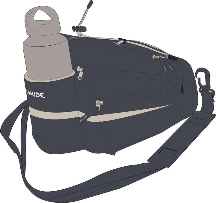 Produktbild Vaude Silkroad (11 l, Gepäckträgertasche)