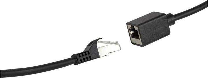 Actual product image LogiLink Patch cable extension Premium, Cat.6A, 3.0 m black, RJ45 plug (S/FTP, CAT6a, 3 m)