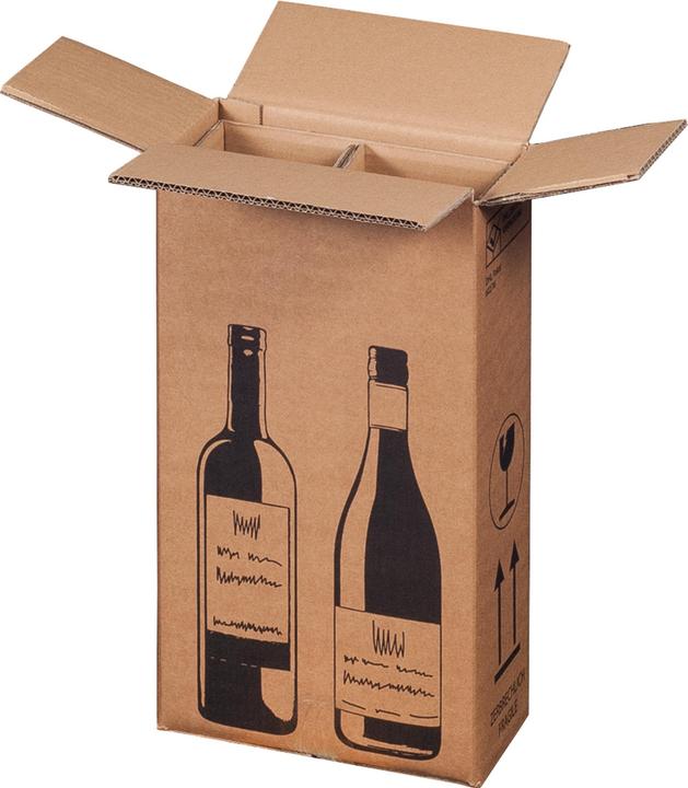 Produktbild Smartboxpro Versandkarton 00069082 für 2 Flaschen 10 St./Pack. (10 x)