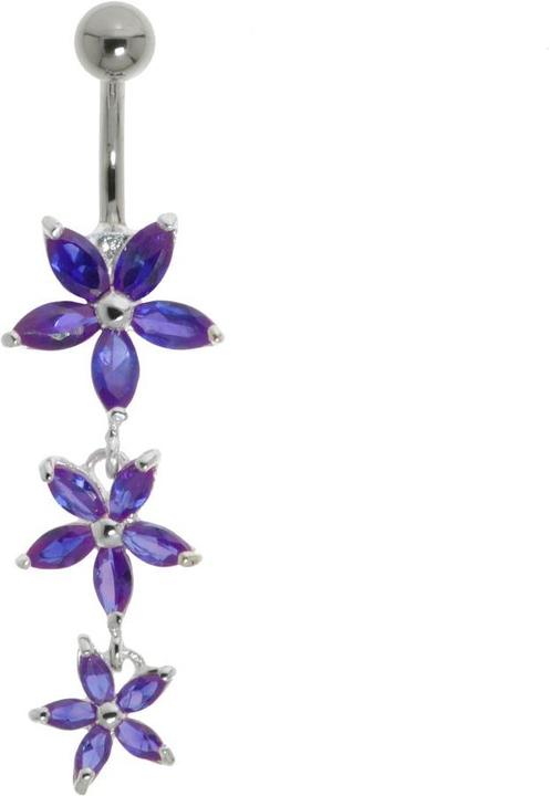 Immagine prodotto Bijouteria Piercing ventre (Acciaio inossidabile, Argento 925, Vetro (di orologio))