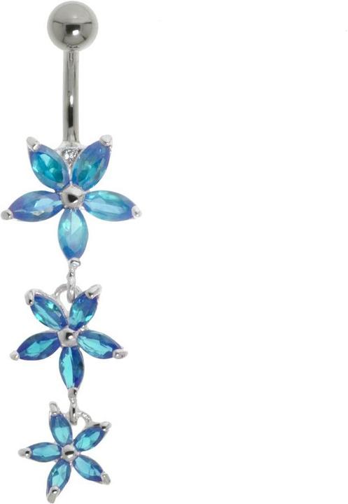 Immagine prodotto Bijouteria Piercing ventre (Acciaio inossidabile, Argento 925, Vetro (di orologio))