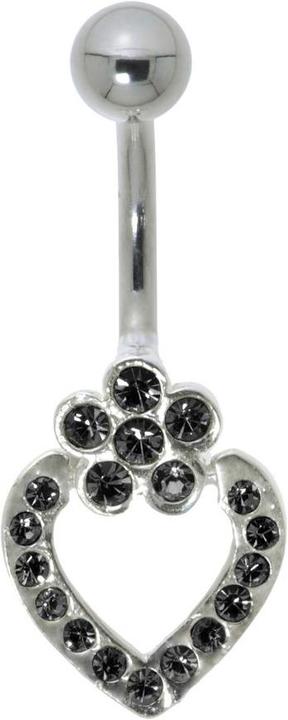 Produktbild Bijouteria Bauchpiercing (Edelstahl, Silber 925, Kristall)