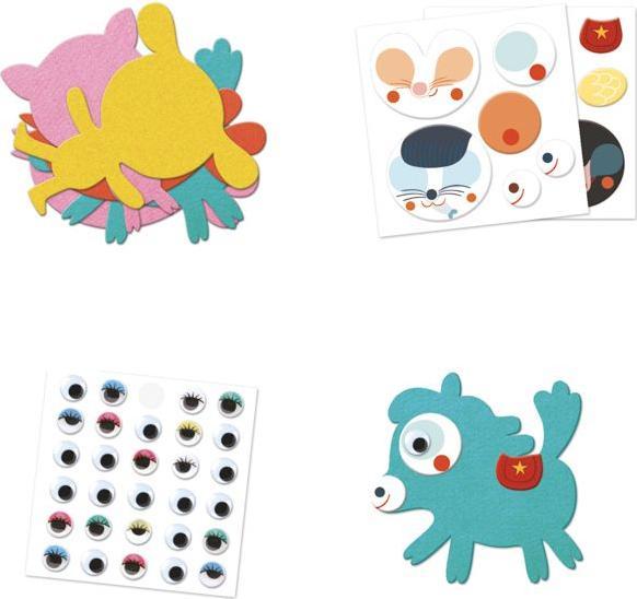 Produktbild Djeco Stickerbilder Tiere