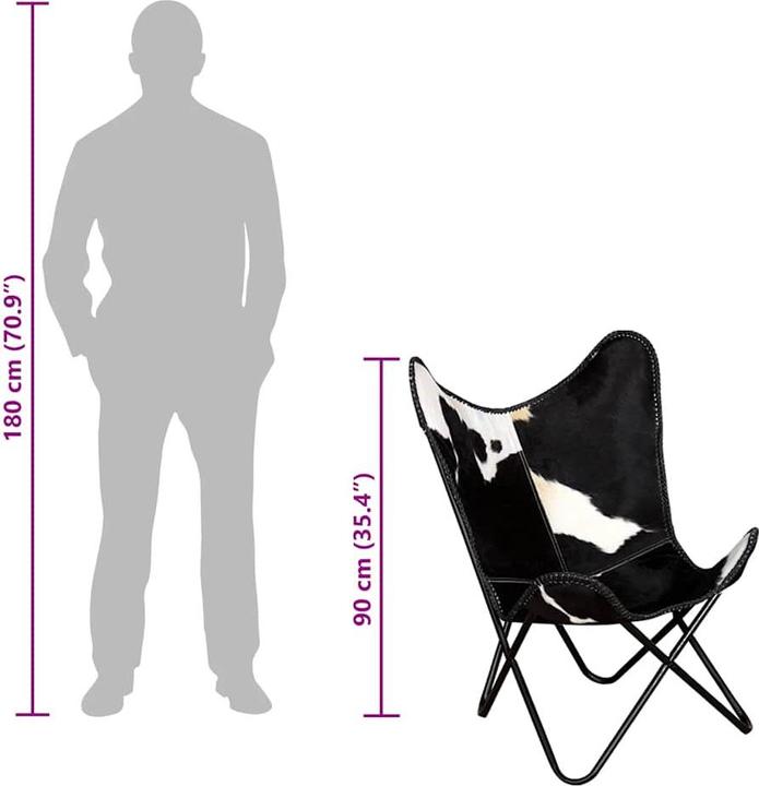 Actual product image vidaXL Sessel