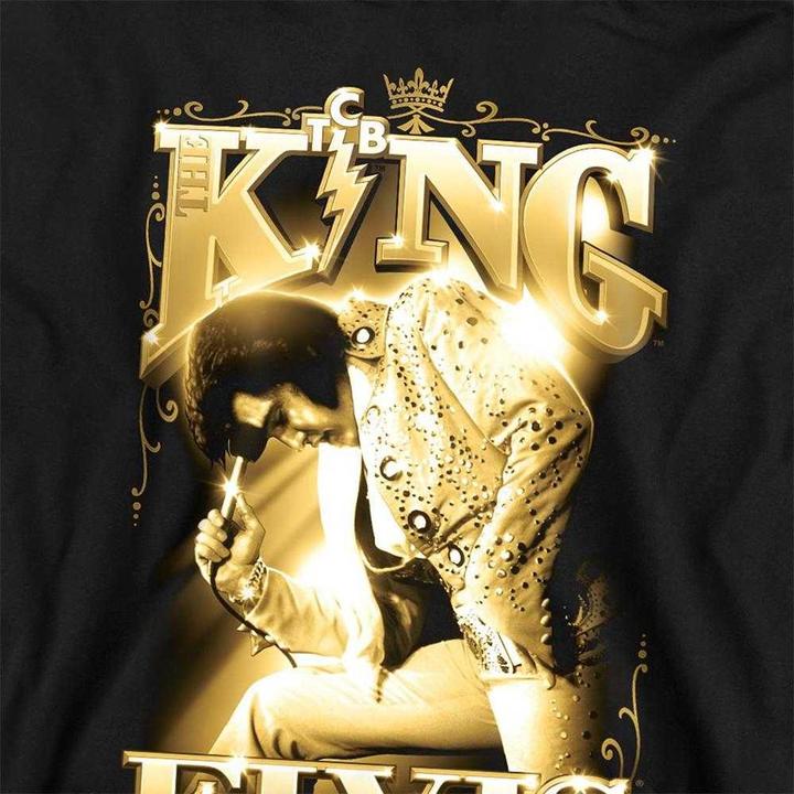 Produktbild Elvis The King Kapuzenpullover Zum Überziehen (116)