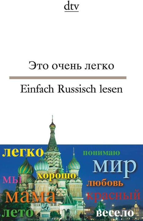 Produktbild Einfach Russisch lesen (Deutsch, Iwan Syrow, Natalija Nossowa, 2015)