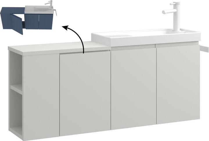 Produktbild Homitis Ferla 110 Bathroom Cabinet With Sink