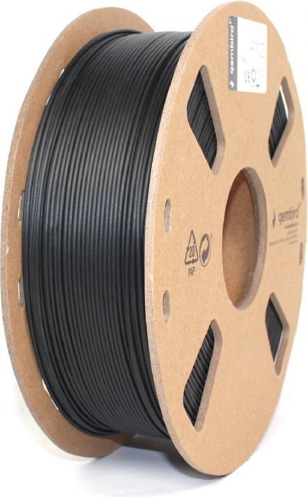 Image du produit Gembird Flashforge PLA-plus filament, Black 1.75 mm, 1kg (PLA+ LECTURE, 1.75 mm, 1291 g, Noir)