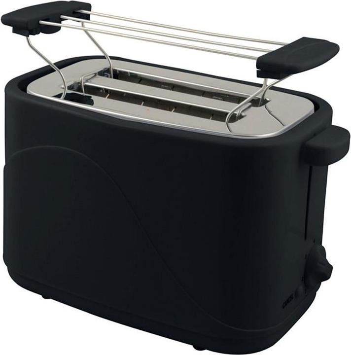 Actual product image Deski 2-Schlitz Toaster mit 7 Röststufen und Brötchenaufsatz, 700 Watt