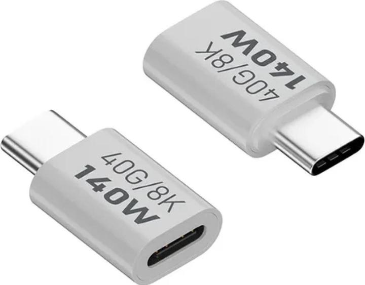 Produktbild PowerGuard USB-C Short Extension Male/Female Adapter USB 3.1 140W 40 GBit/s (USB 3.1, 140 W)