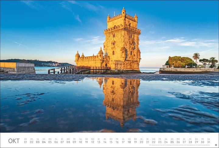 Actual product image Lissabon Edition 2026 (58 x 39 cm)