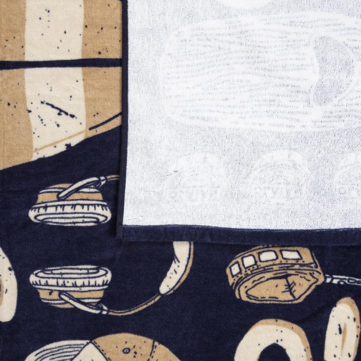 Image du produit Olaian Serviette de bain impression coton (85 x 145 cm)