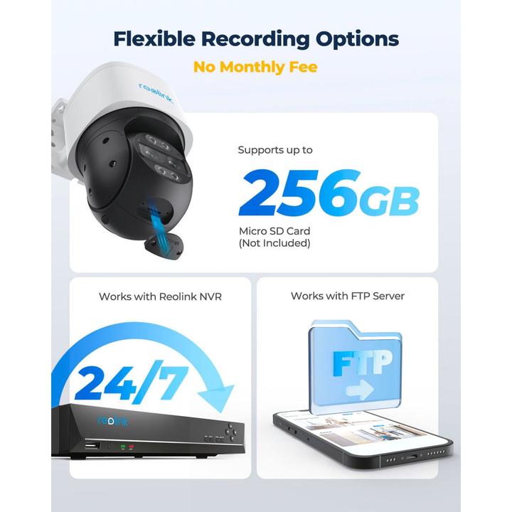 Produktbild Reolink TrackMix Series P760-4K 8MP (3840 x 2160 Pixels)