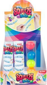 Produktbild Toi-Toys Fun Mini Squeeze Balls Stickeezz in Tube, 5 Stk.