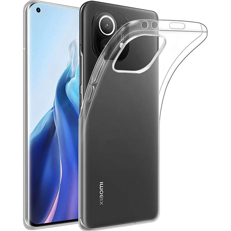 Screenguard Xiaomi Mi 11 Flexible TPU Clear Case (Xiaomi Mi 11), Smartphone Hülle, Transparent