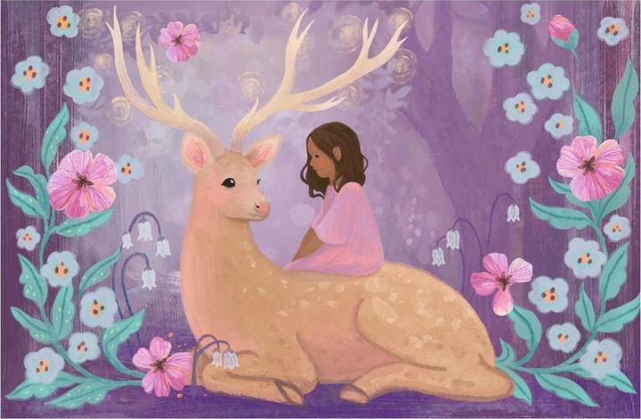 Actual product image Djeco Einladungskarten-Set magische Kreaturen (8 pcs.)