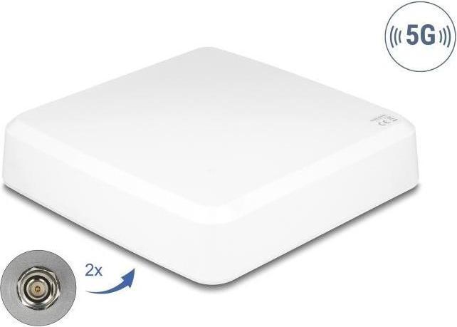 Delock 5G 3300 - 5000 MHz MIMO Antenne 2 x N Buchse 9 dBi direktional Wand- und (5G)