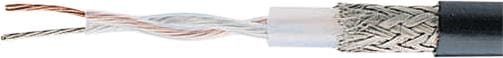 Produktbild Bedea Coaxial cable twisted pair 7x0.29 mm Kupferdraht verzinnt schwarz (105 dB, Antennenkabel)