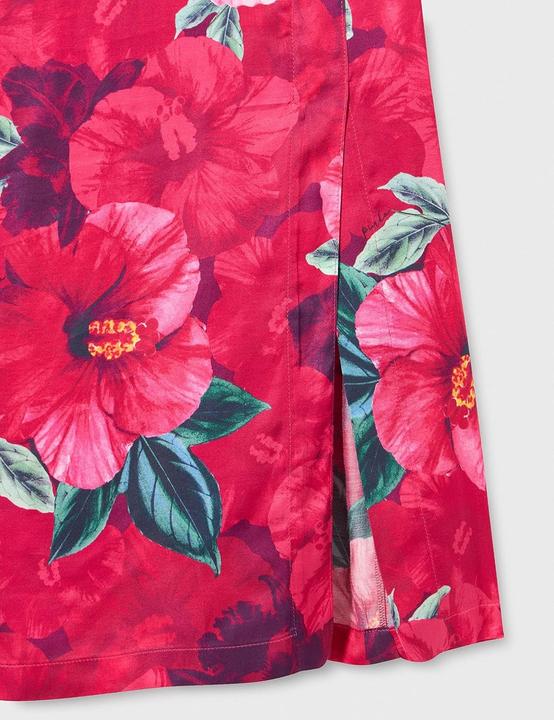 Image du produit Pinko Juron nouée imprimée satin fleuri décontractée (38)