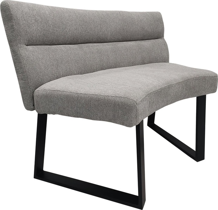 HTI-Living Runde Bank Liron Grau (108 cm)