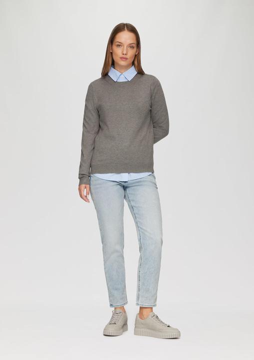 Actual product image s.Oliver Strickpullover Strickpullover aus Viskosemix (38)