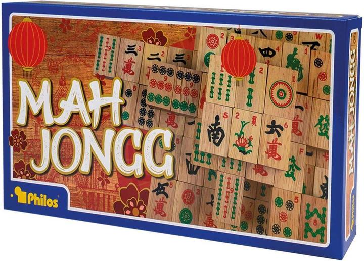 Produktbild Philos Mah Jongg mit arabischen Zahlen (Deutsch, Spanisch, Französisch, Italienisch, Englisch)