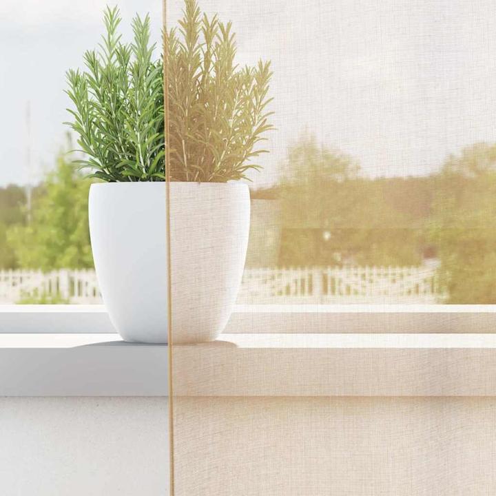 Actual product image vidaXL Voile Vorhang (140 x 260 cm)