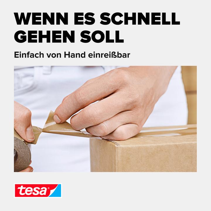 Produktbild tesa tesapack EXPRESS Packband von Hand einreissbar (50 mm)