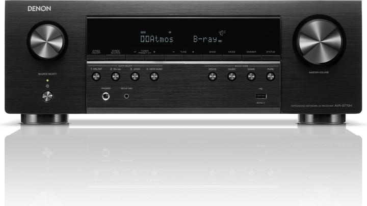 Denon AVR-S770H (7.2 channels, MW, FM)