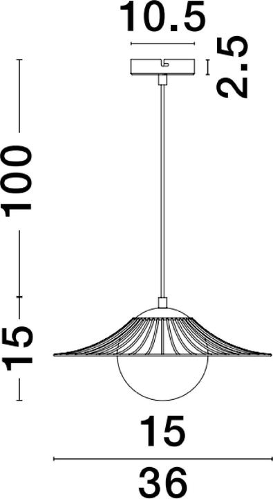 Actual product image Nova Luce Fly (E27)