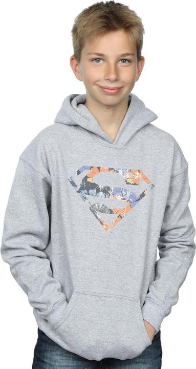 Produktbild Superman Floral Logo 2 Kapuzenpullover Jungen (140, 146)