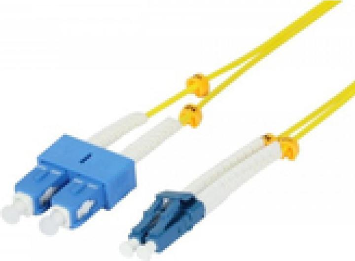 Productafbeelding Synergy 21 Kabel FO patch 3,0m LC-SC, 9/125um,OS2, AD=2mm, flexibele knikontlasting *Synergy21* (UTP, CAT6, 3 m)