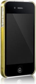 Image du produit more. Étui rigide Duplex Hologram pour iPhone 4/4S or (Apple iPhone 4, Apple iPhone 4s)