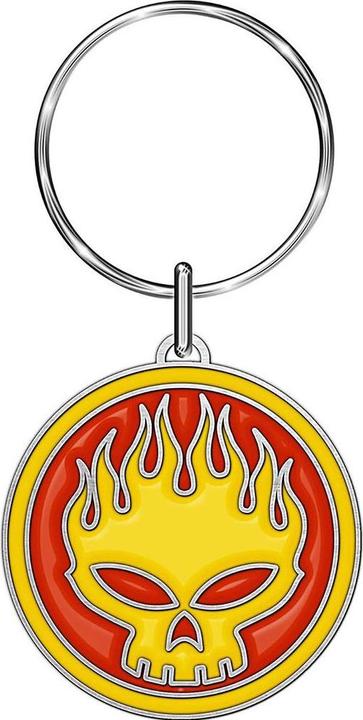 Actual product image Universal Textiles Skull Logo Keyring