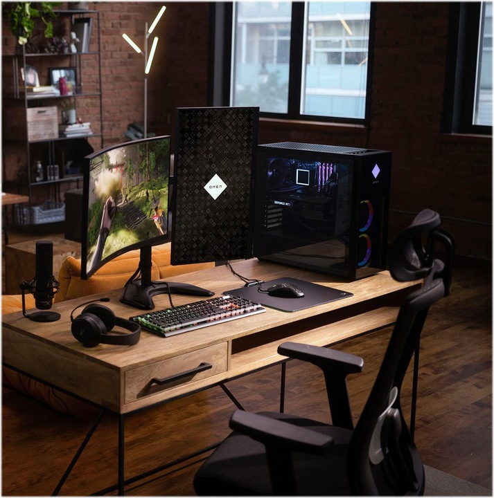Produktbild HP Omen 40L GT21-0670nz RX 6700 XT (AMD Ryzen 7 5700G, 16 GB, 1000 GB, Radeon RX 6700 XT)