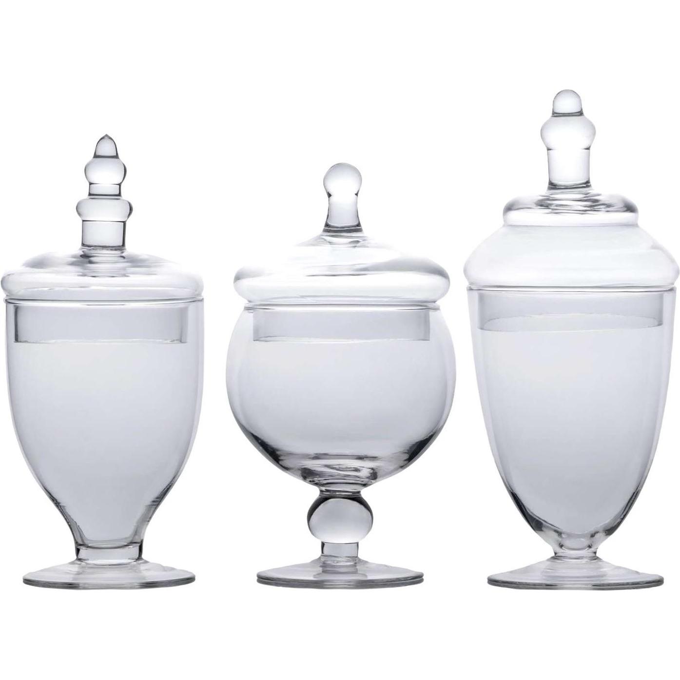 Intirilife Vorratsglas für Süssigkeiten, Vorratsbehälter, Transparent