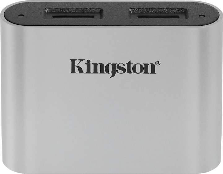 Kingston Card Reader External Workflow Dual-Slot mSD (USB 3.1)