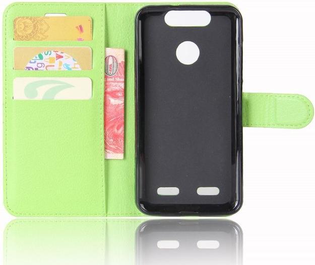 Produktbild MU Classic Litchi Lederhülle (ZTE Blade V8 Lite)