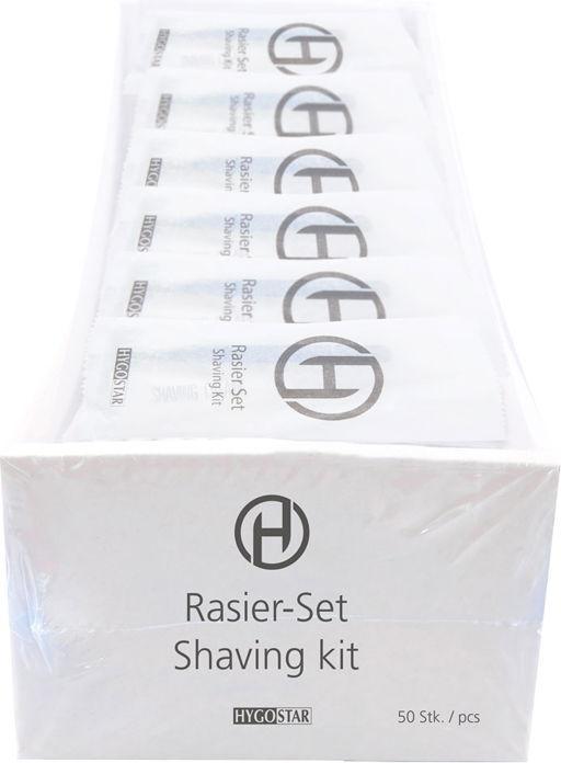 Produktbild Hygostar Rasier-Set für Hotel einzeln verpackt