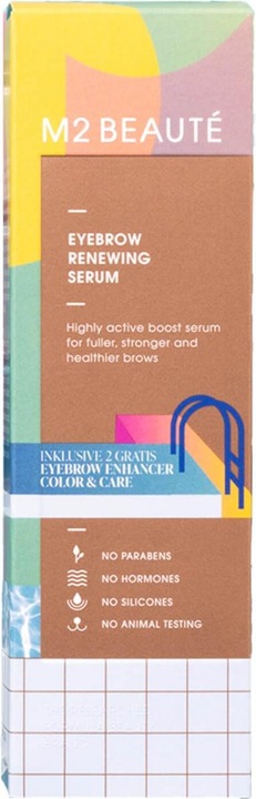 Image du produit M2 Beauté - Sérum rénovateur pour les sourcils Édition limitée d'été