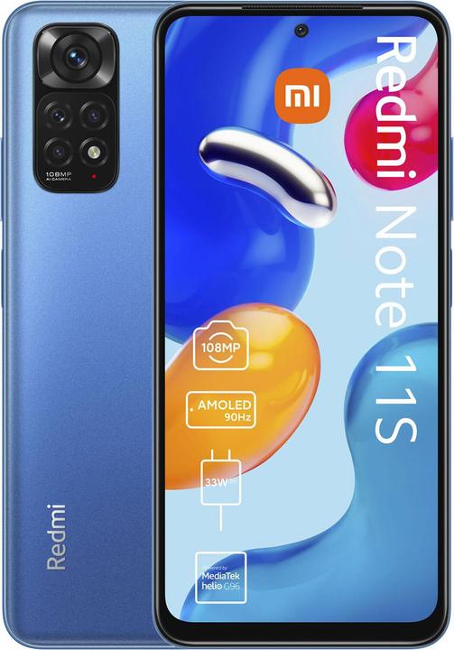 Image du produit Xiaomi Redmi Note 11S (64 Go, Twilight Blue, 6.43", Double SIM, 4G)