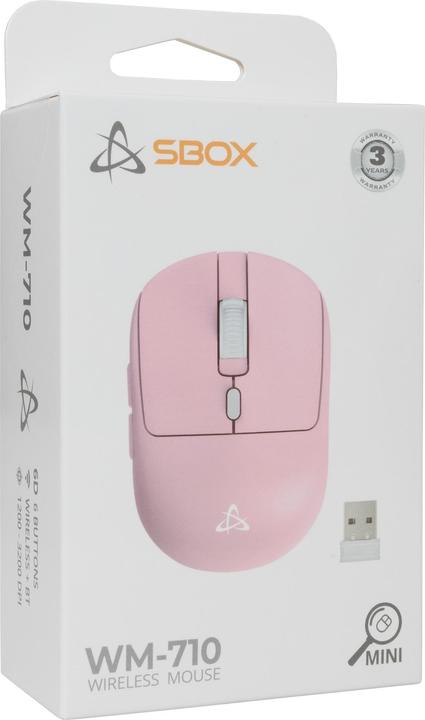 Image du produit Sbox WM-710 rose sans fil (Sans fil)