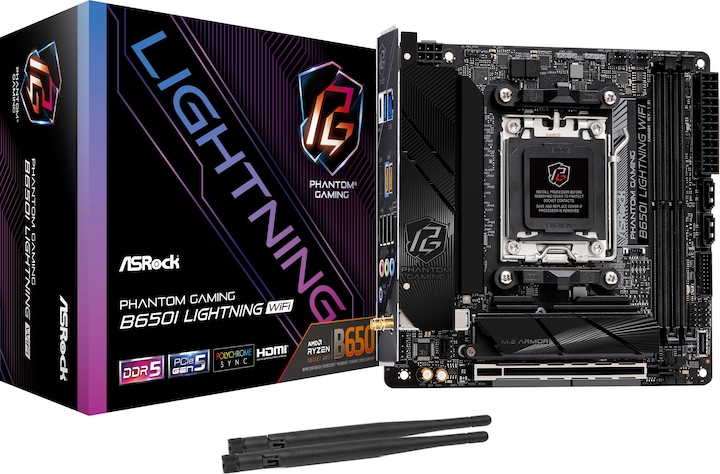 Produktbild AsRock B650I Lightning WiFi (AM5, AMD B650, Mini-ITX)