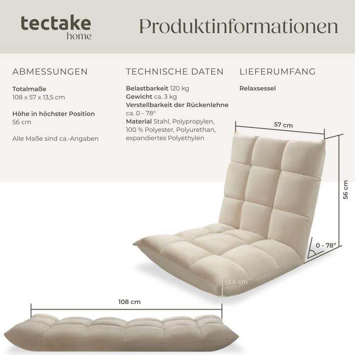 Produktbild tectake Snooze