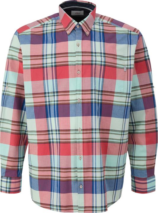 Immagine prodotto s.Oliver Hemd Kariertes Hemd im Slim Fit (3XL, XXL)