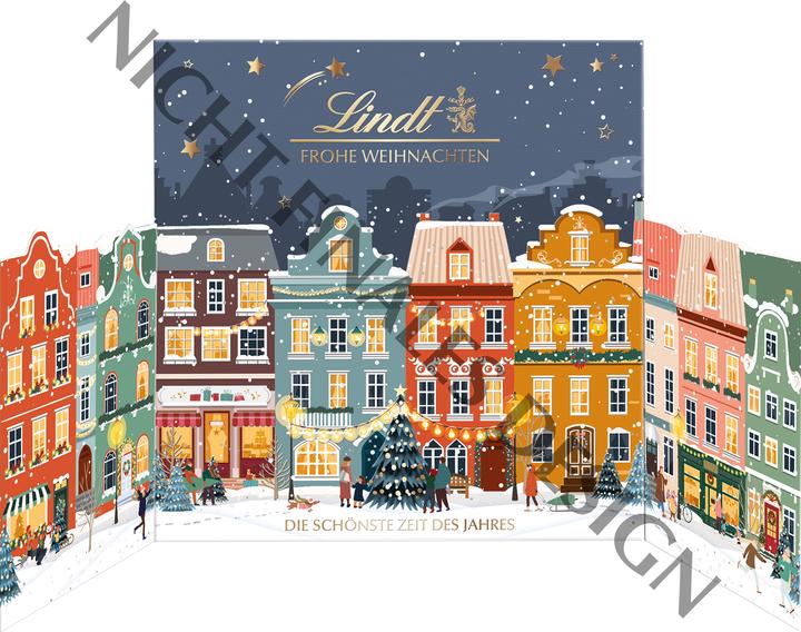 Produktbild Lindt Adventskalender Winterdorf Edition (153 g)