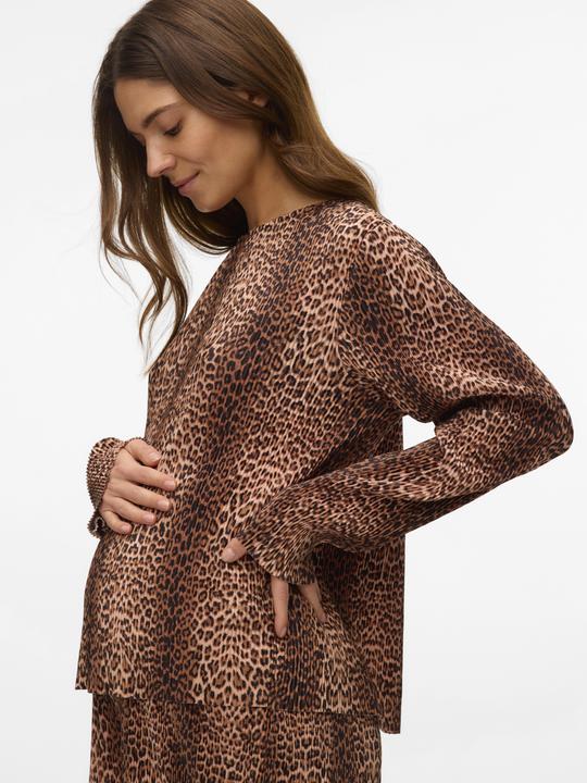 Produktbild Mamalicious Normal geschnitten Rundhals Top Bluse (M)