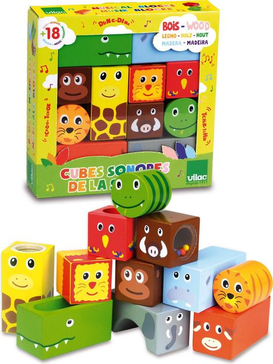 Image du produit Vilac Modules d'activités Animaux de la savane (Multilingue)