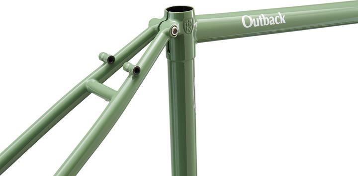 Productafbeelding Ritchey Outback V4 Disc grindframeset, 650B/700C, Di2, XL, winter salie/wit